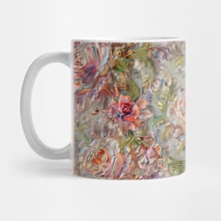 AI generated image Pastel Spring roses Mug